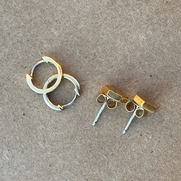 Set of 2 pairs Madewell earrings - Picture 2 of 2
